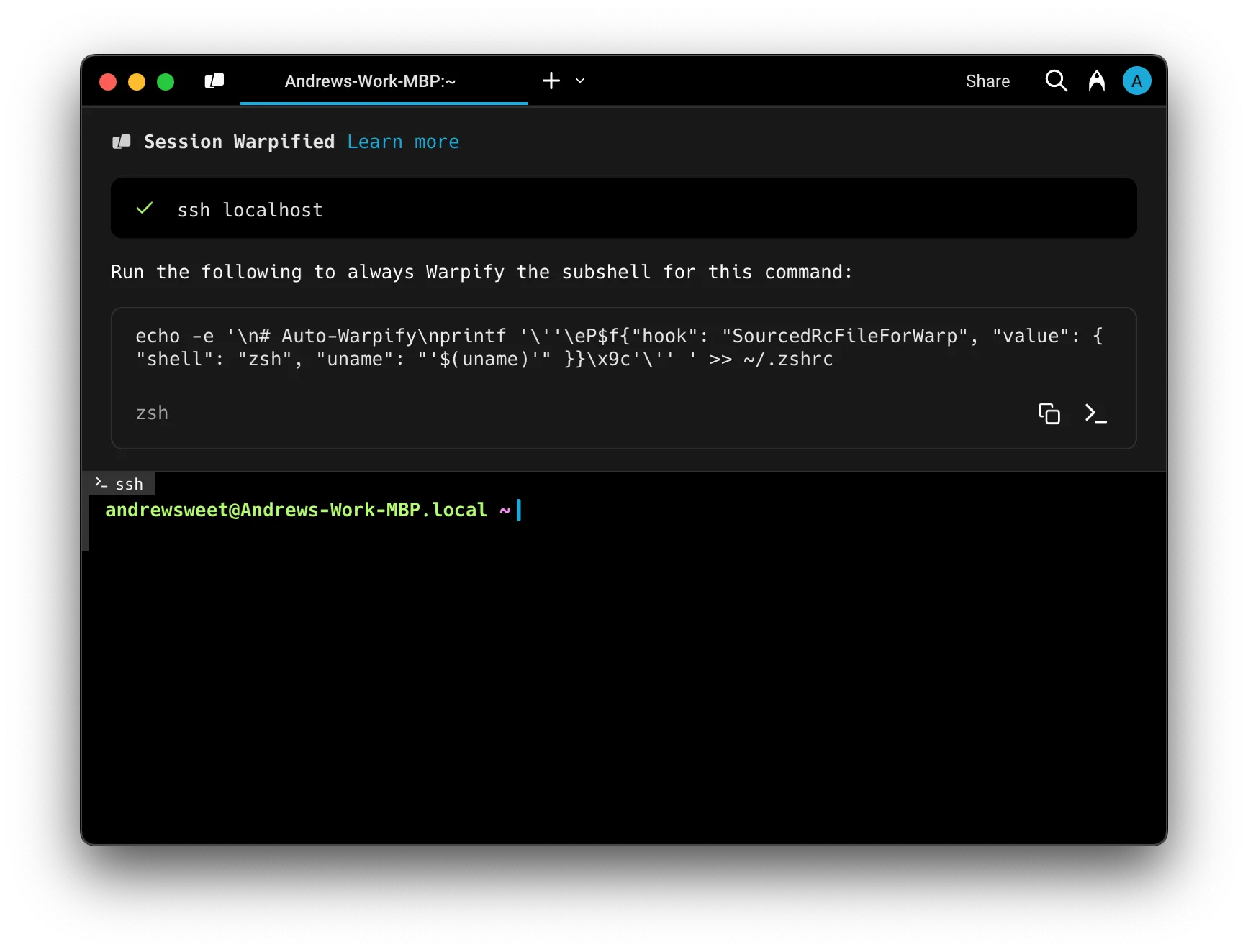 Setting up Auto-Warpify